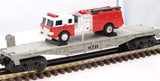 MTH 30-7629 MTH Transportation Company Flat Car RailKing O Scale Used Excellent