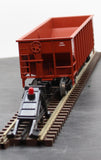 Weaver U1115 2 Bay coal Car Ribbed PRR O SCALE Like New Damaged Box
