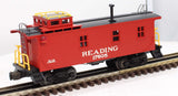 Lionel 6-17605 READING Woodsided Caboose O Scale Like New