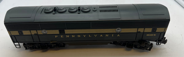 Lionel 6-8164 Pennsylvania F3 B-Unit Dummy Diesel Locomotive O SCALE Like New