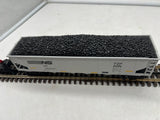 MTH Railking 30-75442 Norfolk Southern RailKing 4-Bay Hopper Car O SCALE Used Excellent