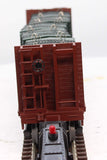 MTH Railking 30-76603 Pennsylvania Flat Car - w/Bulkheads & LCL Containers O SCALE Like New