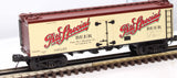 MTH Premier 20-94313 Fort Pitt Brewing 36' Woodsided Reefer Car O SCALE (2 steps broken off one side) Used