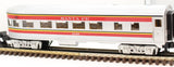 MTH 30-6103S-3 Santa Fe Streamlined Observation Car O SCALE Like New Damaged Box