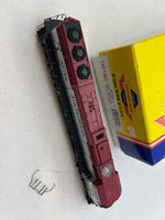 Athearn G6180 EMD Leasing 1 SD70M Burg, Silver, Gray Diesel Locomotive HO SCALE Used Excellent