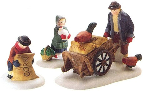 Department 56 5645-6 Harvest Seed Cart-- Heritage Village Collection