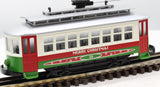 MTH Railking 30-5146 Christmas Bump-n-Go Trolley O SCALE Like New