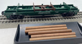 Lionel Weyerhauser Lumber Operating Log Dump Car 6-26888 O SCALE Like New