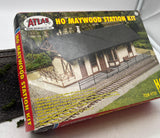 Atlas 720 Maywood Station Kit HO Scale Like New Damaged Box