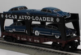 Lionel 6-29414 Evans Auto Loader CUSTOM W 47 CADILLACS BLUE O SCALE Like New