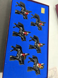 WILLIAM BRITAIN WB0443 THE LIFE GUARDS MOUNTED BAND LIMITED EDITION SOLDIERS COLLECTIBLE SET  Like New