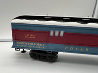 Lionel 6-84601 THE POLAR EXPRESS LETTERS TO SANTA MAIL CAR O SCALE Used Excellent