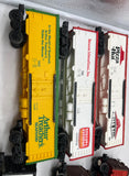 Lionel 6-8160set BURGER KING GP-20 Diesel Locomotive with 7 Fast Food Cars 1980s Train Set O SCALE Used Excellent No Box