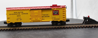 Lionel 6-19823 Burlington Ice Car with No Ice Blocks O SCALE Used Excellent