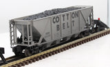 Lionel 6-19340 Warhorse Series Cotton Belt SSW 4 Bay Coal Hopper W/Load O SCALE WEATHERED AS IS NEW