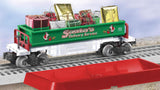 Lionel 6-26870 Christmas Dump Car with Presents O SCALE Used Excellent black dump bin
