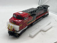 MTH Premier 20-21765-1 Santa Fe AC4400cw Diesel Engine - Black Bonnet #2026 With Proto-Sound 3.0 . O SCALE NEW