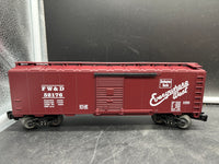 Lionel 6-52176 Burlington Way of the Zephyrs FW&D boxcar O SCALE NEW