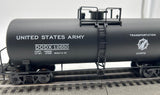 Weaver u1317d US Army 40' Tank Car DODX 12650 O Scale  Like New