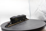 MTH Premier 20-97407 CSX Car No. 346894 4-bay hopper w/ Coal Load - CSX O scale Like New