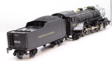 Lionel 6-81297 Pennsylvania PRR LionChief Plus 2-8-2 Mikado #9633 O SCALE Like New