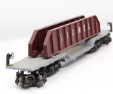 Lionel 6-6509 Die Cast Depressed Flat Car W/Girder Load O SCALE Used