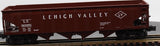 K-Line K623-1651 Lehigh Valley Classic Scale Die-cast hopper car O SCALE Like New