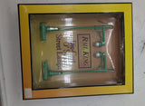 MTH RailKing 30-1032 Green #64 Highway Lamp Set O SCALE Used Excellent Damaged Box