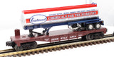 Lionel 6-52083 PENNSYLVANIA Eastwood Chemicals Tanker Flatcar O Scale Like New