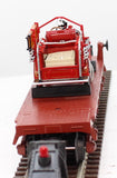 MTH Railking 30-76403 Union Pacific Flat Car w/'23 Maxim C1 Fire Truck O SCALE Like New