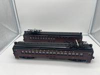 Lionel 6-18306  Pennsylvania PRR multiple-unit commuter cars #484/4574 2 car set O SCALE Like New