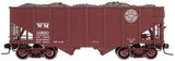 Atlas 6756-4 WM Western Maryland 55-Ton Fishbelly Hopper Car 3 Rail 11891 O SCALE NEW
