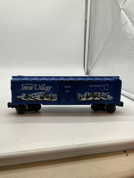 Lionel 6-52096 Department 56 original snow village boxcar # 9756O scale Like New