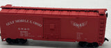 Athearn 21091 Gulf Mobile Ohio GMO 40' boxcar HO Scale Used Excellent