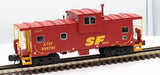 Atlas 6621 SANTA FE Merger Extended Vision & Standard Cupola Cabooses O Scale Like New