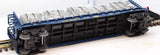 MTH Railking 30-76602 CSX RailKing Flat Car - w/Bulkheads & LCL Containers O SCALE Like New