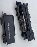 Marx New York Central NYC Black steam locomotive as is O SCALE Used No Box