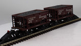 K-Line K6711371A Milwaukee Road Classic Ore Cars 2 O SCALE Used Damaged Box
