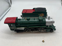 Lionel 6-38626 HOLIDAY RAILROAD 2-8-2 MIKADO JR (GREEN) #25 limited O SCALE Used AS IS
