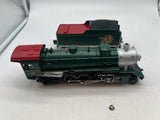 Lionel 6-38626 HOLIDAY RAILROAD 2-8-2 MIKADO JR (GREEN) #25 limited O SCALE Used AS IS