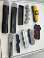 American Flyer Lionel Baltiimore Ohio B&O Freight Set 4-8153 Locomotives & 6 Cars 4-9709, 4-9301, 4-9401, 4-9102, 4-9201, 4-9000 S SCALE Like New