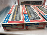 American Flyer 6-48102, 6-48900, 6-48901, 6-48902, 6-48903 Chesapeake Ohio C&O Passenger Train Set (Set of 5) PA-1 Diesel Locomotive and 4 passenger cars S Scale NEW