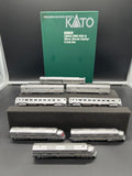 Kato 106-090 CB&Q EMD E5A & Silver Streak Zephyr 6 Unit Set PLUS 2 Additional E5 Locomotives N Scale