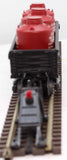 Lionel 6112-1 Post War Celebration black gondola with 3 Red Cannisters (reproduction ) O SCALE Like New