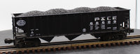 Weaver Ultra Line P&LE 68609 New York Central 3-Bay 3-Rail Coal Car O SCALE Used Excellent