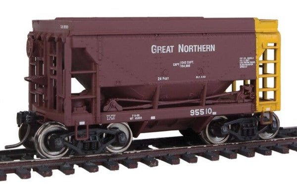 Walthers 910-58060 GREAT NORTHERN 24' Minnesota Taconite Ore Car 4-Pack Mainline #95510, #95522, #95567, #95676 HO Scale Like New