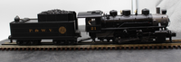 MTH Premier 20-3454-1 Pittsburgh & West Virginia 0-6-0 USRA Steam Engine - Pittsburgh & West Virginia #21 With Proto-Sound 3.0 . O SCALE Like New