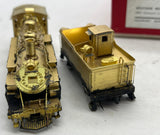 Westside Model Company K-37 DRGW Mikado Steam locomotive HOn3 Scale brass Used Damaged Box as is untested— half painted, modified