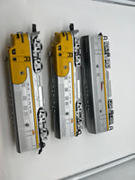 MTH Railking 30-2762-1e Santa Fe F-3 ABA Diesel Locomotive Set with Proto-Sound 2.0 O SCALE NEW