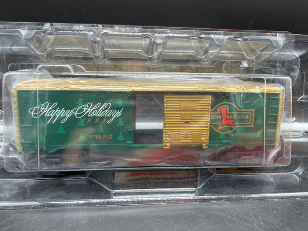 Lionel 6-16291 Christmas boxcar 1998 O SCALE NEW